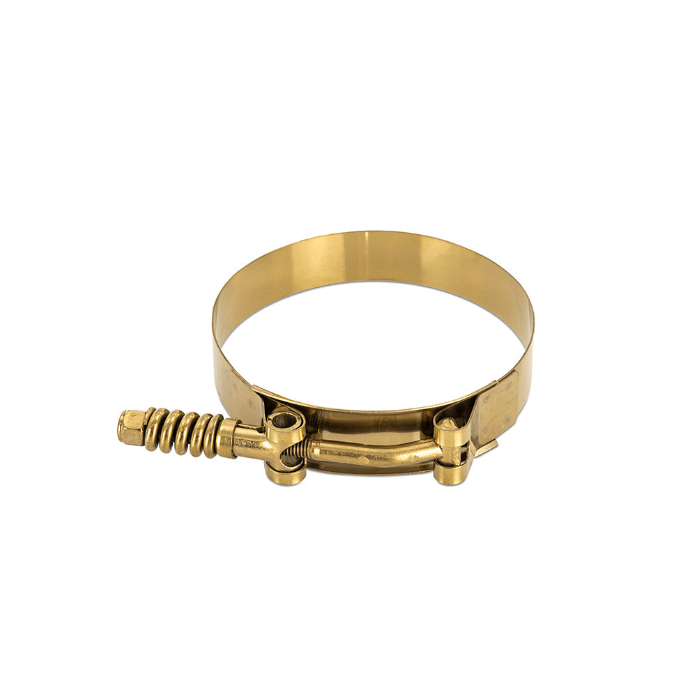 Constant Tension T-Bolt Clamp, Gold, 2.75 Inch