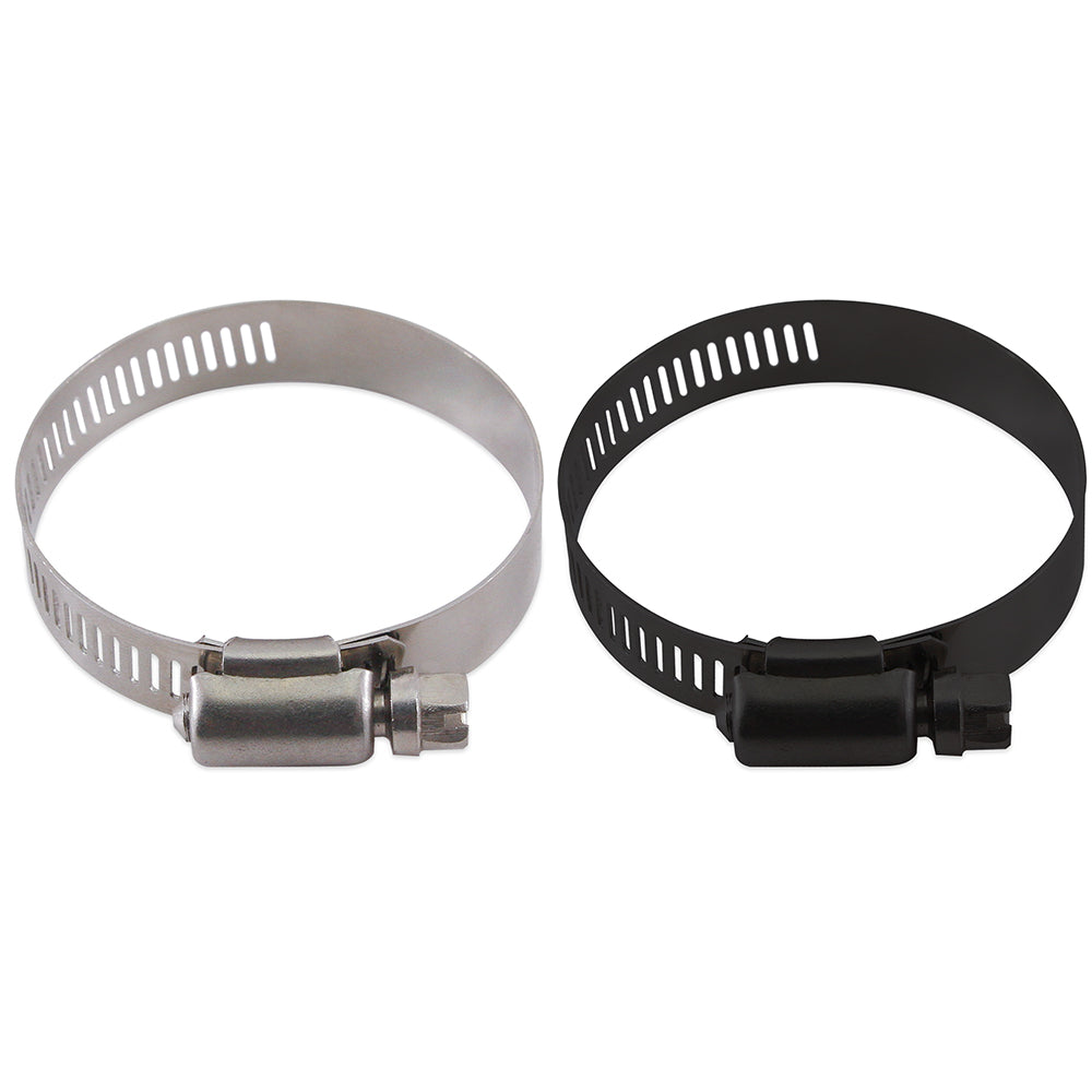 Mishimoto High-Torque Worm Gear Clamp,1.57"-2.52" (40mm-64mm), Pack of 10, Black