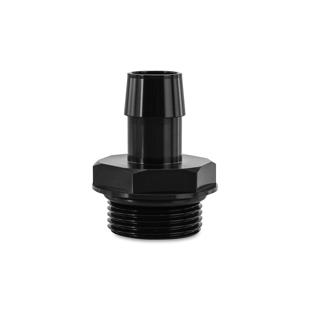 '-16ORB to 3/4" Hose Barb Aluminum Fitting, Black