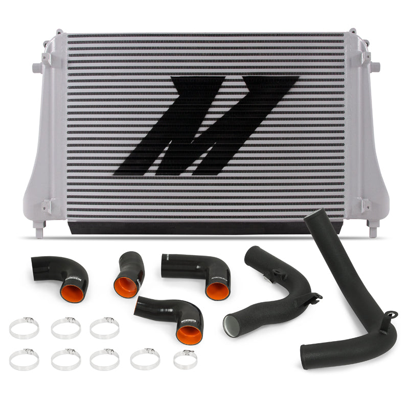 Volkswagen GTI Intercooler Kit 15+ Wrinkle Black Pipes Mishimoto
