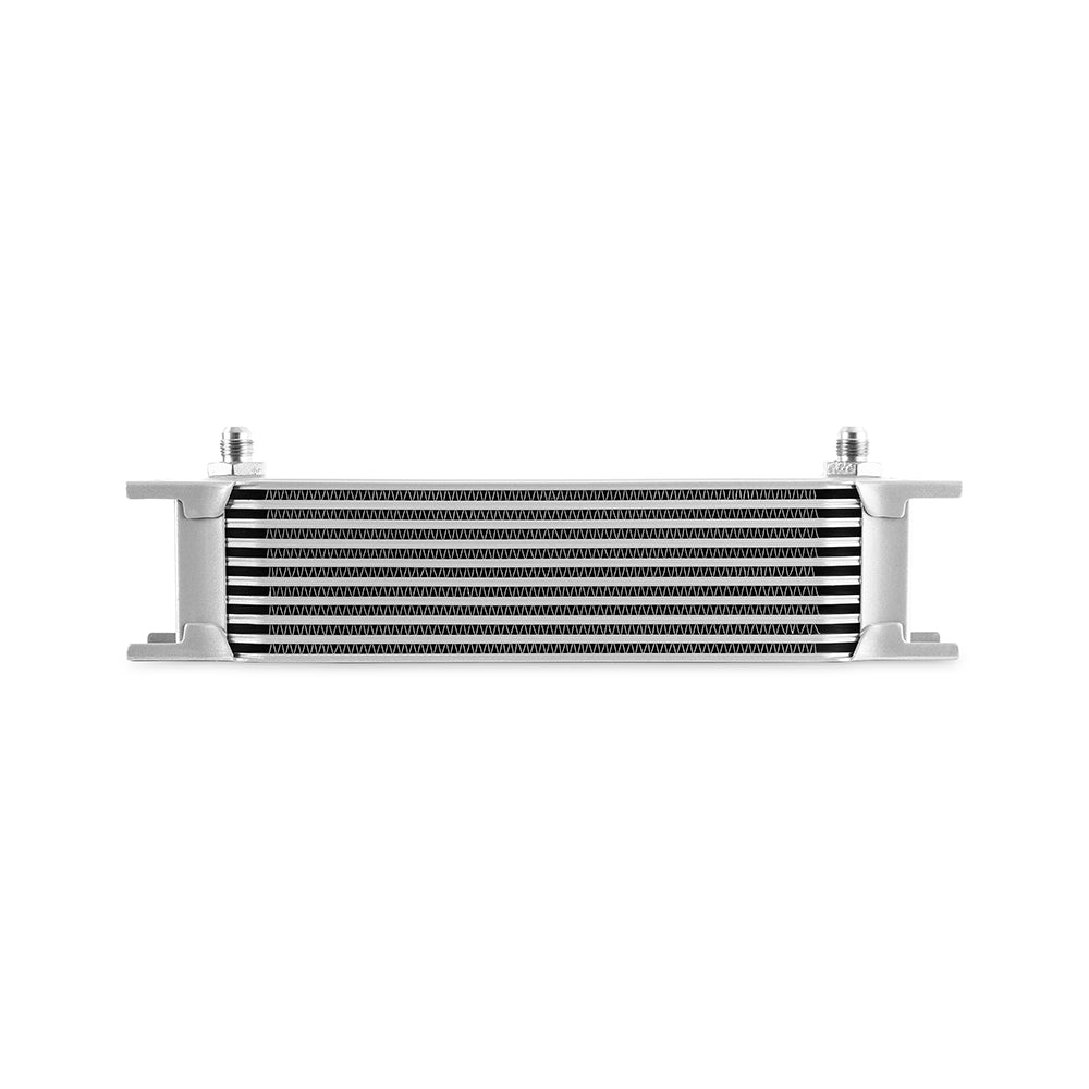 Universal -6AN 10 Row Oil Cooler Silver Mishimoto