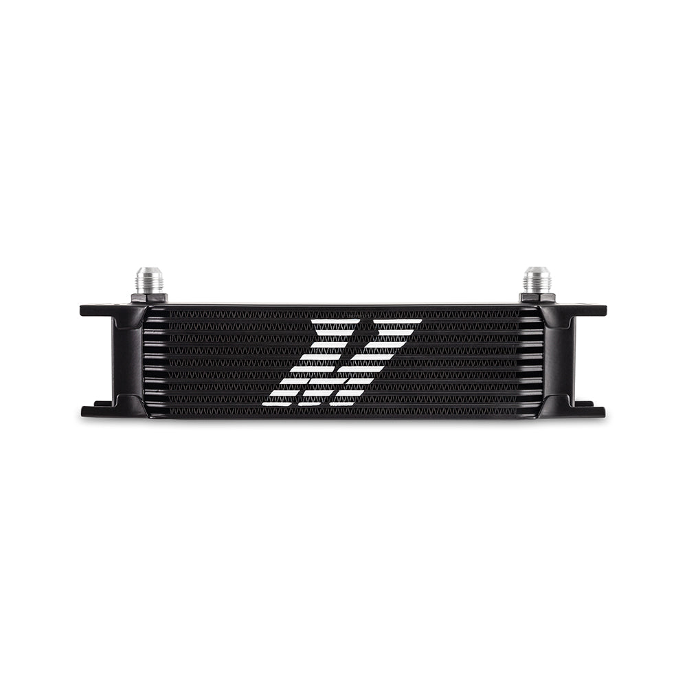 Universal -8AN 10 Row Oil Cooler Black Mishimoto