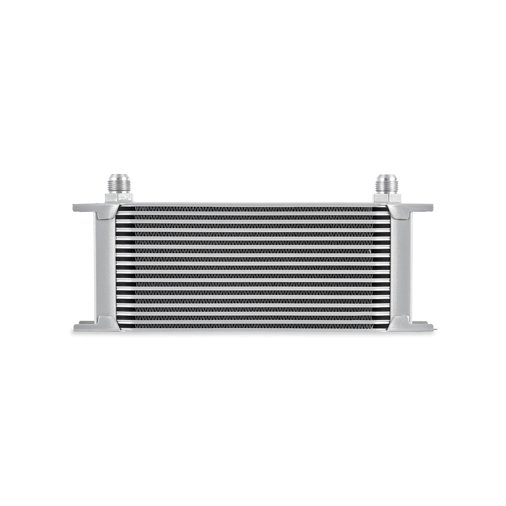 Universal 16-Row Oil Cooler Silver Mishimoto