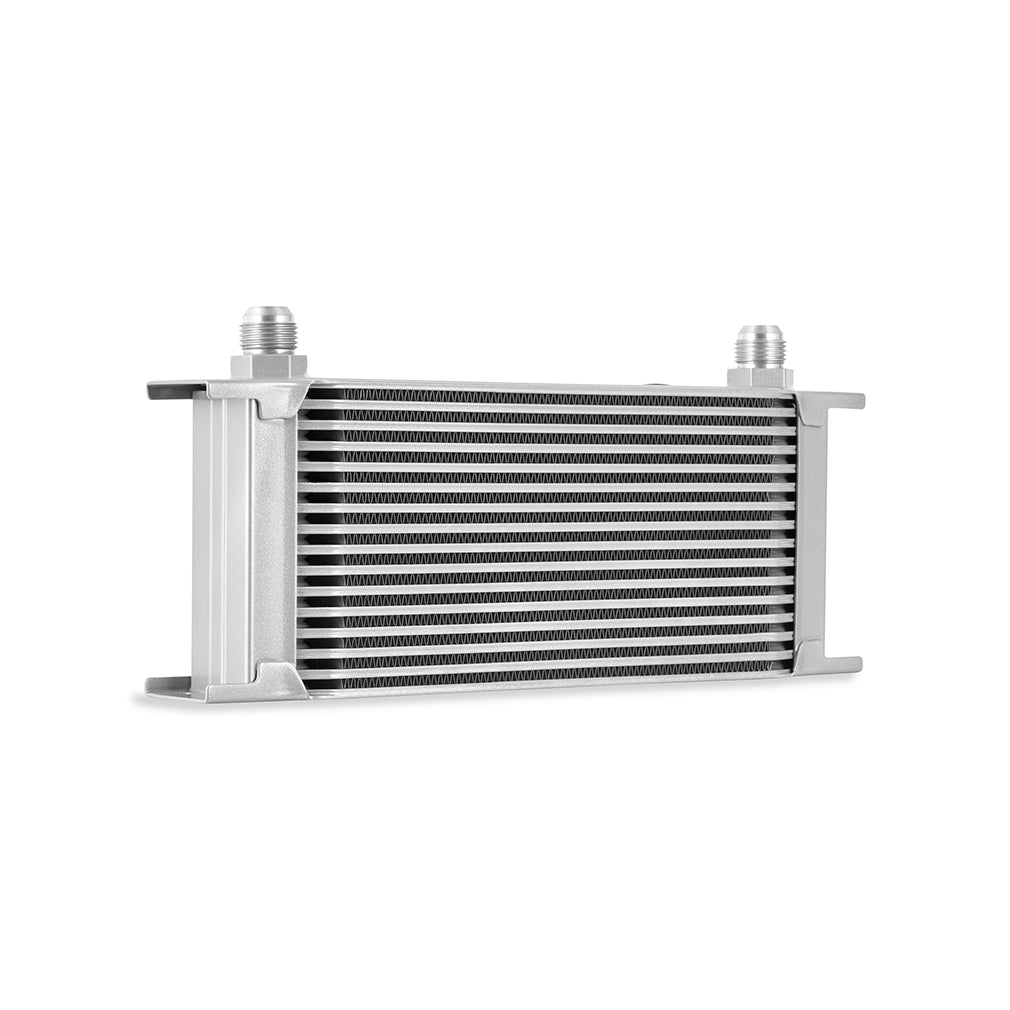 Universal 16-Row Oil Cooler Silver Mishimoto