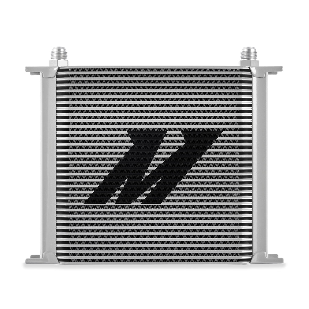 Universal 34-Row Oil Cooler Silver Mishimoto