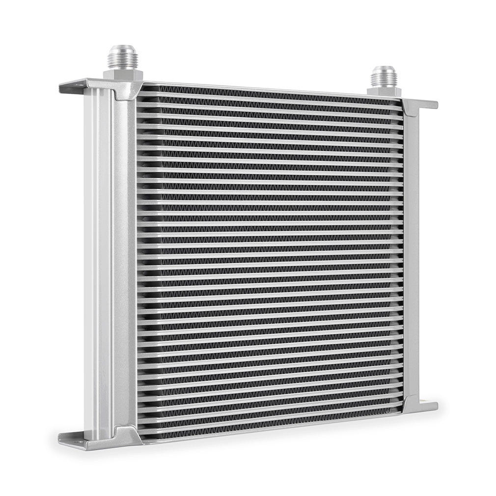 Universal 34-Row Oil Cooler Silver Mishimoto
