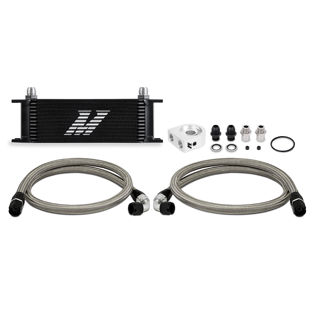 Universal Oil Cooler Kit 13-Row Black Mishimoto