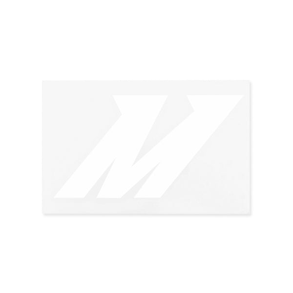 Mishimoto M Decal, White