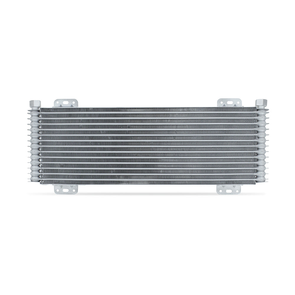 13-Row Stacked Plate Transmission Cooler Silver Mishimoto