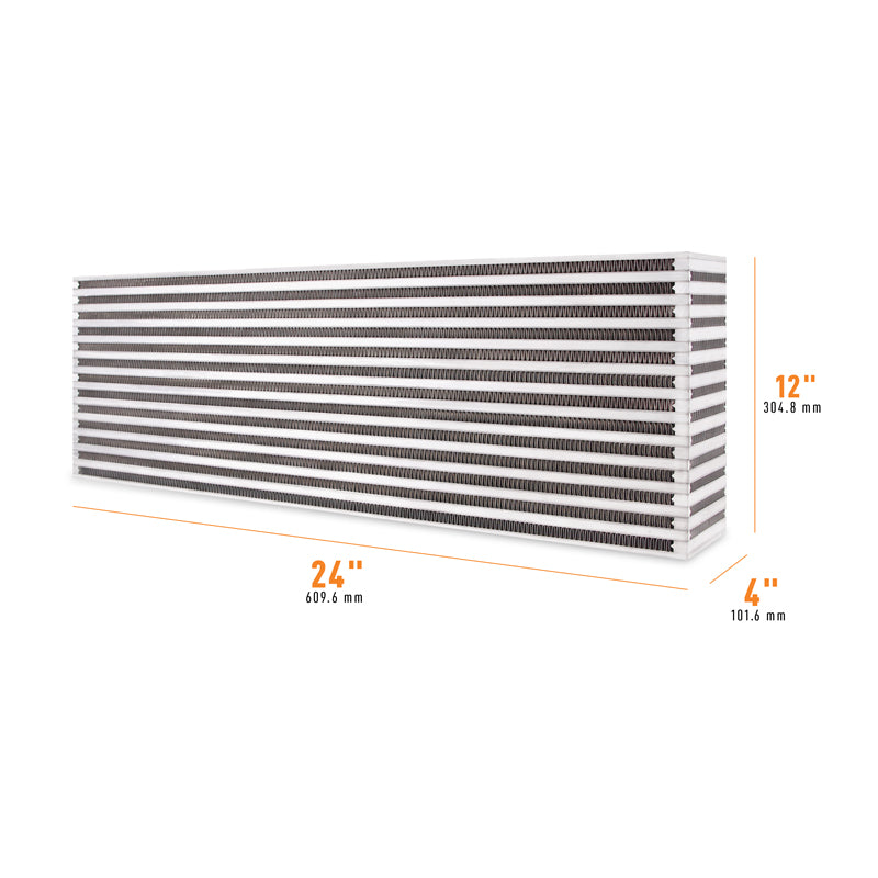 Universal Air-to-Air Race Intercooler Core 24.00" x 12.00" x 4.00" Mishimoto