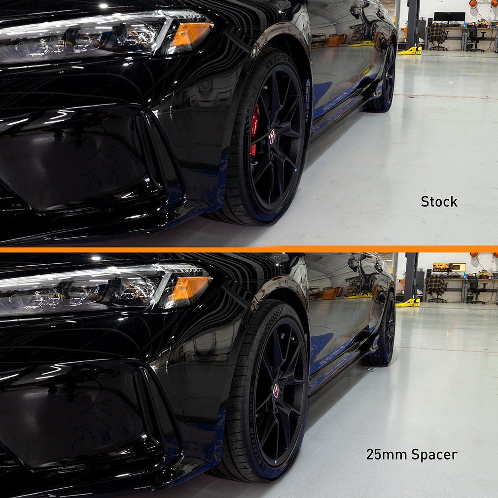 Mishimoto Wheel Spacers - 5x120, 64.1 CB, M14 x1.5, 50mm, BK