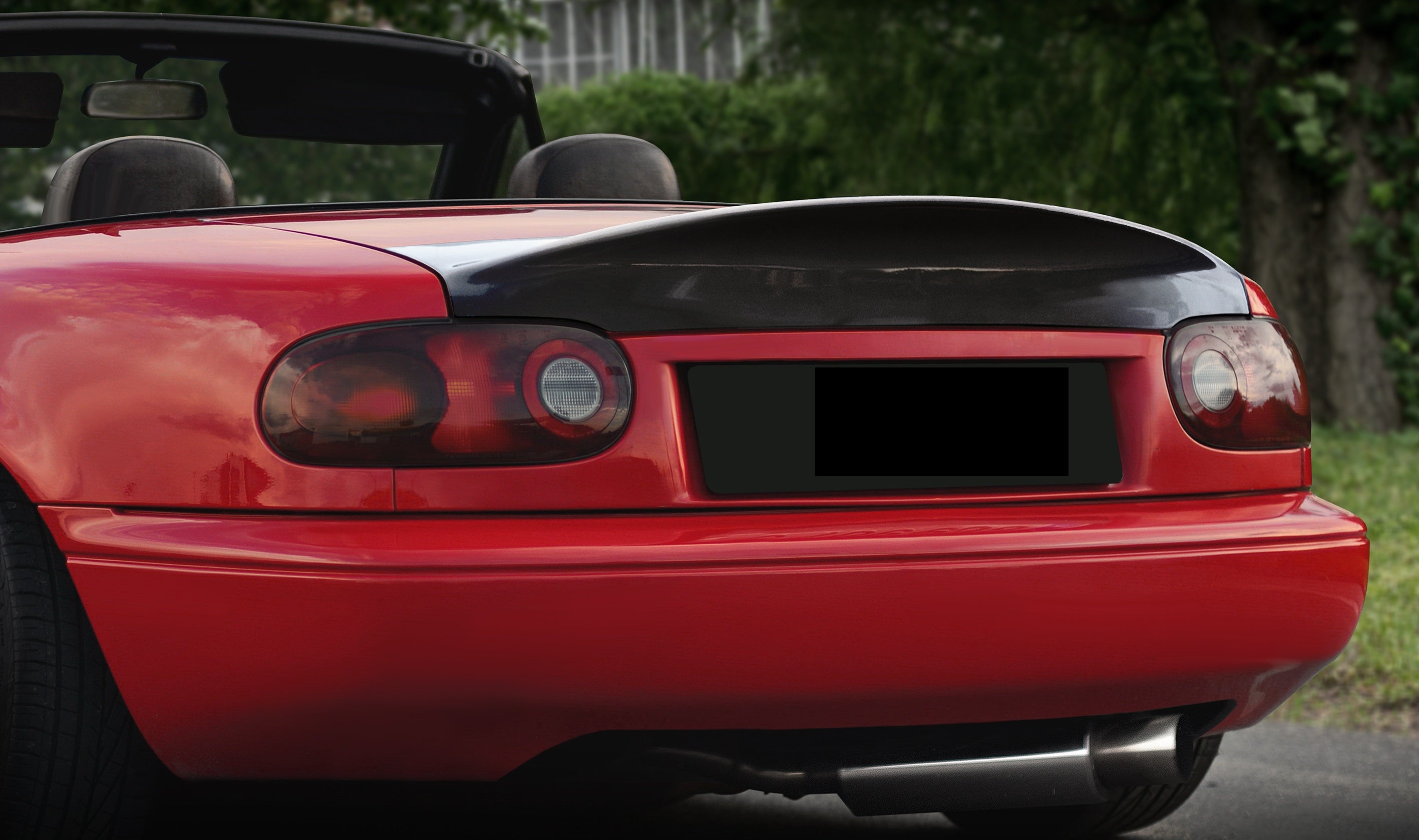 Mazda MX5 NA SIX-Aerodynamics Ducktail Spoiler