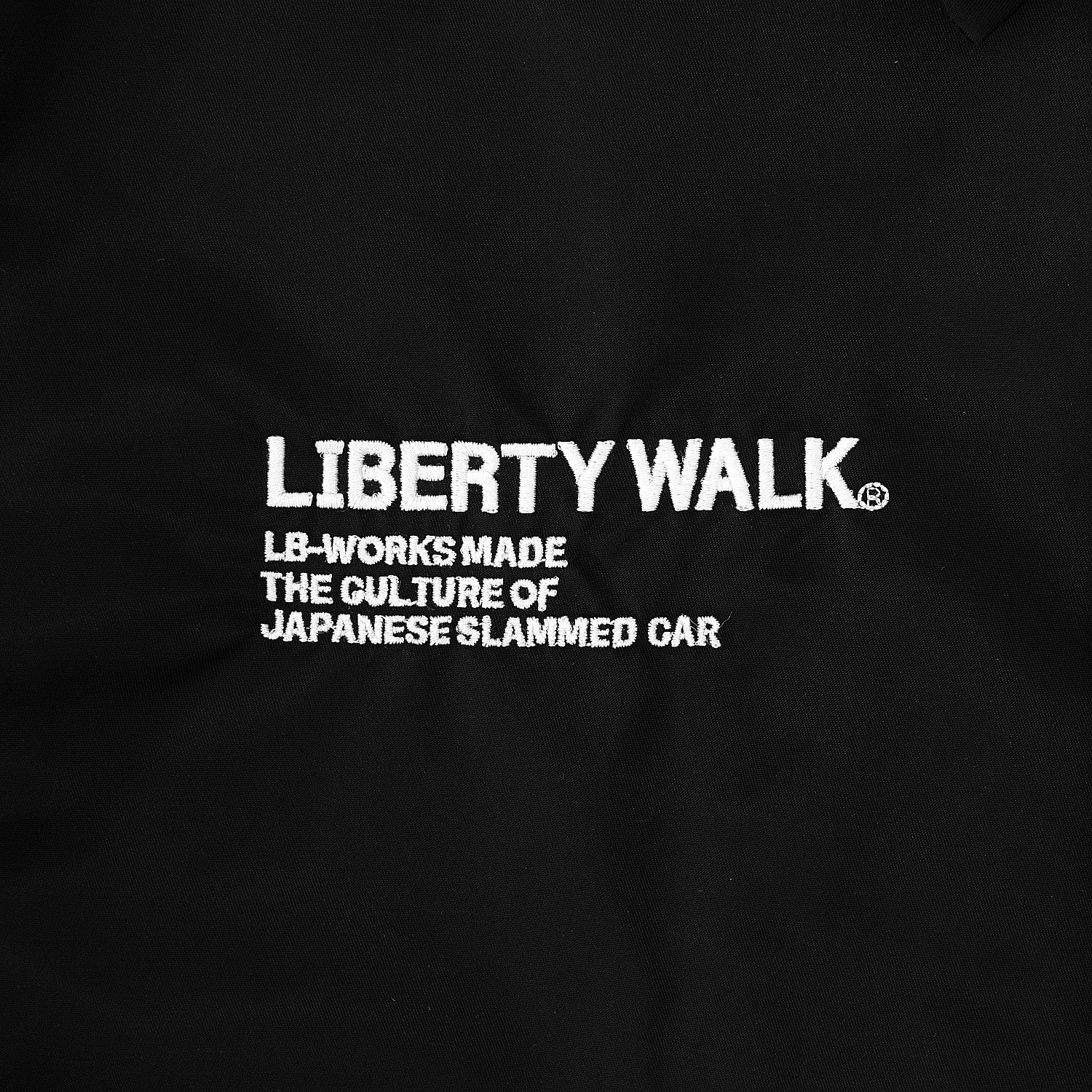 LB Coach Jacket Thorn Logo Black