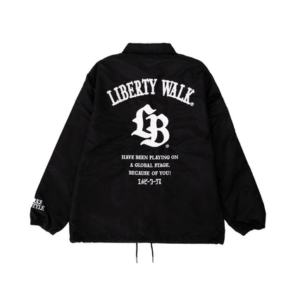 LB Thorn Logo Coach Jacket
