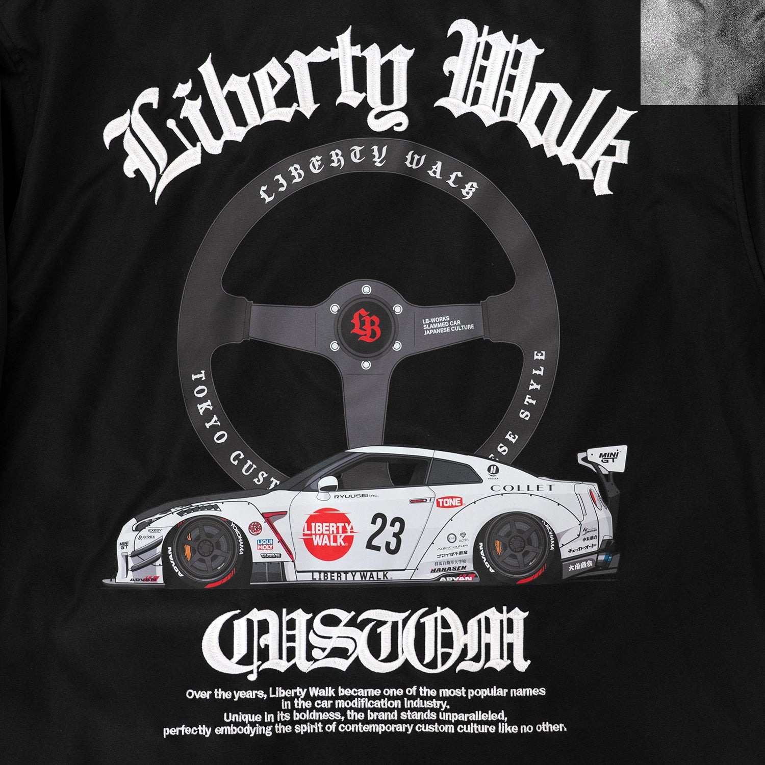 LB Coach Jacket Steering R35 Black