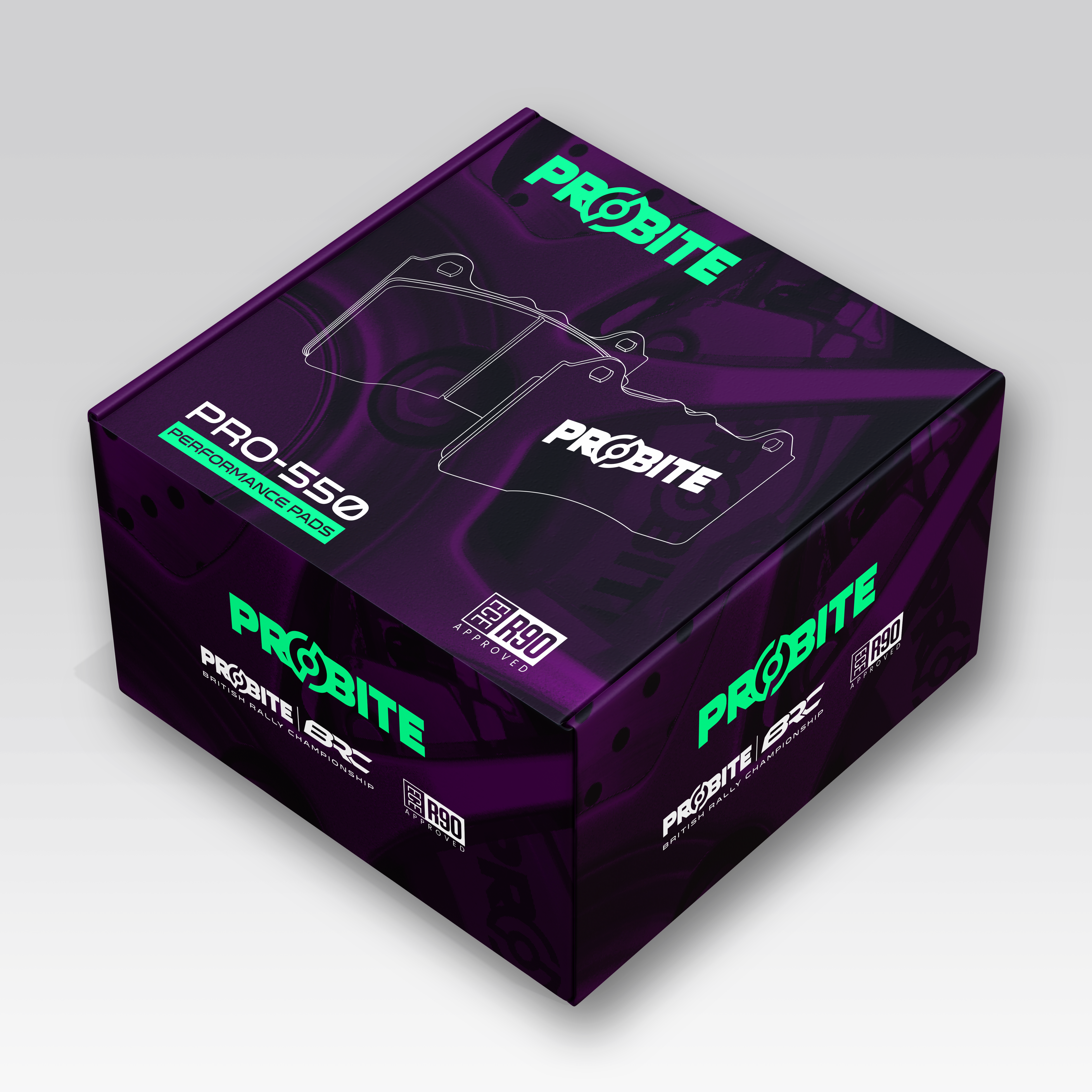 PRO-550 Performance Pads | Fronts | W114mm H91mm D18mm
