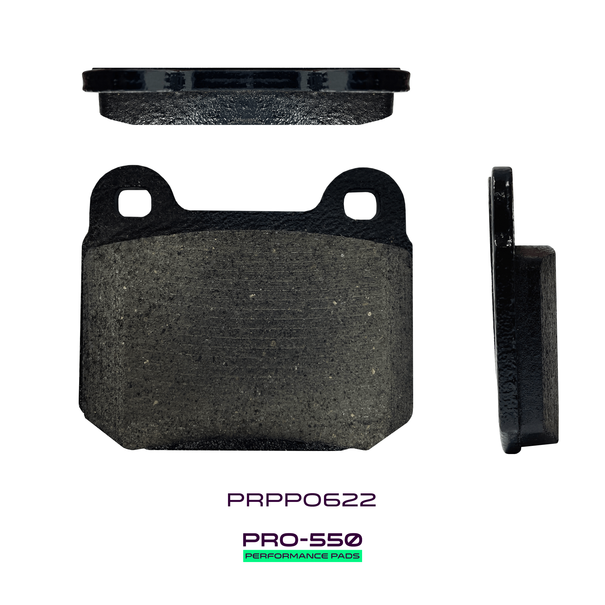 PRO-550 Performance Pads | Rears | W76mm H65mm D14mm
