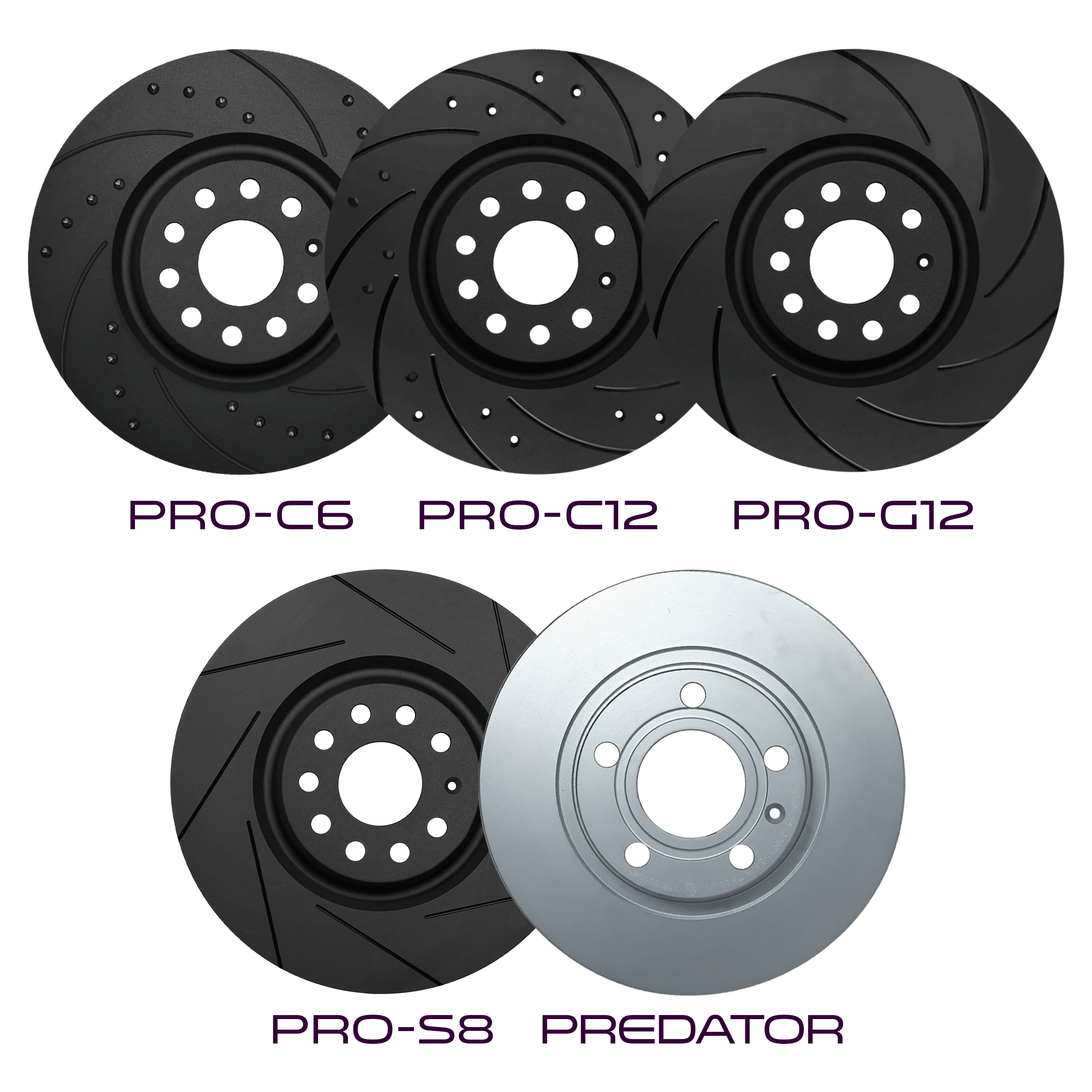 Probite Performance Discs | Rear Discs | 335mm | Vented