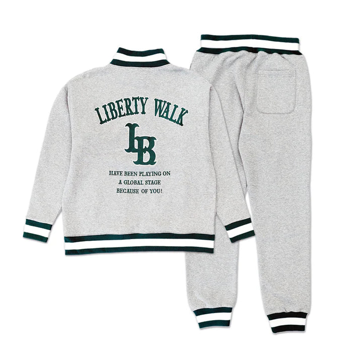 LB Jumper and Joggers Set Thorn Logo Grey