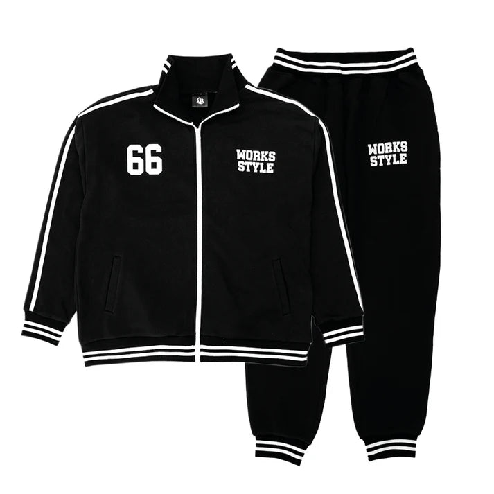 LB Jumper and Joggers Set Pop Logo Black