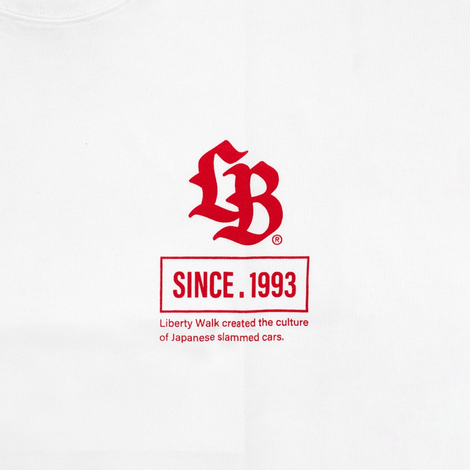 LB Box JDM R34 Tee White