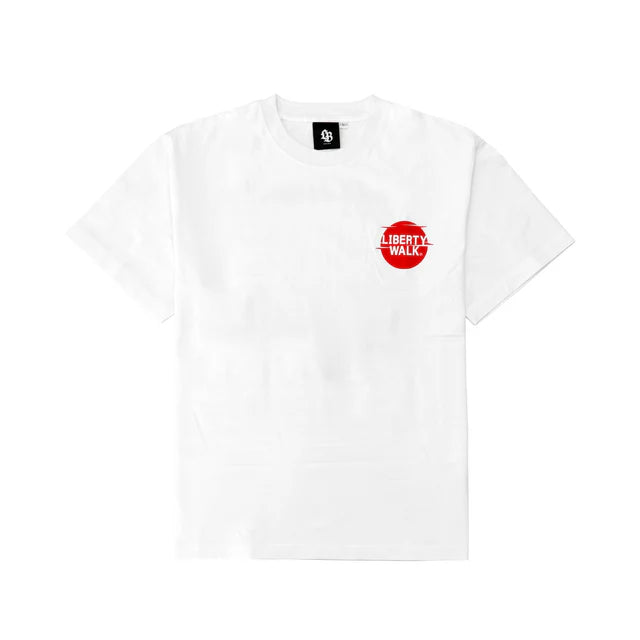 LB Sunrise Logo R34 Tee White