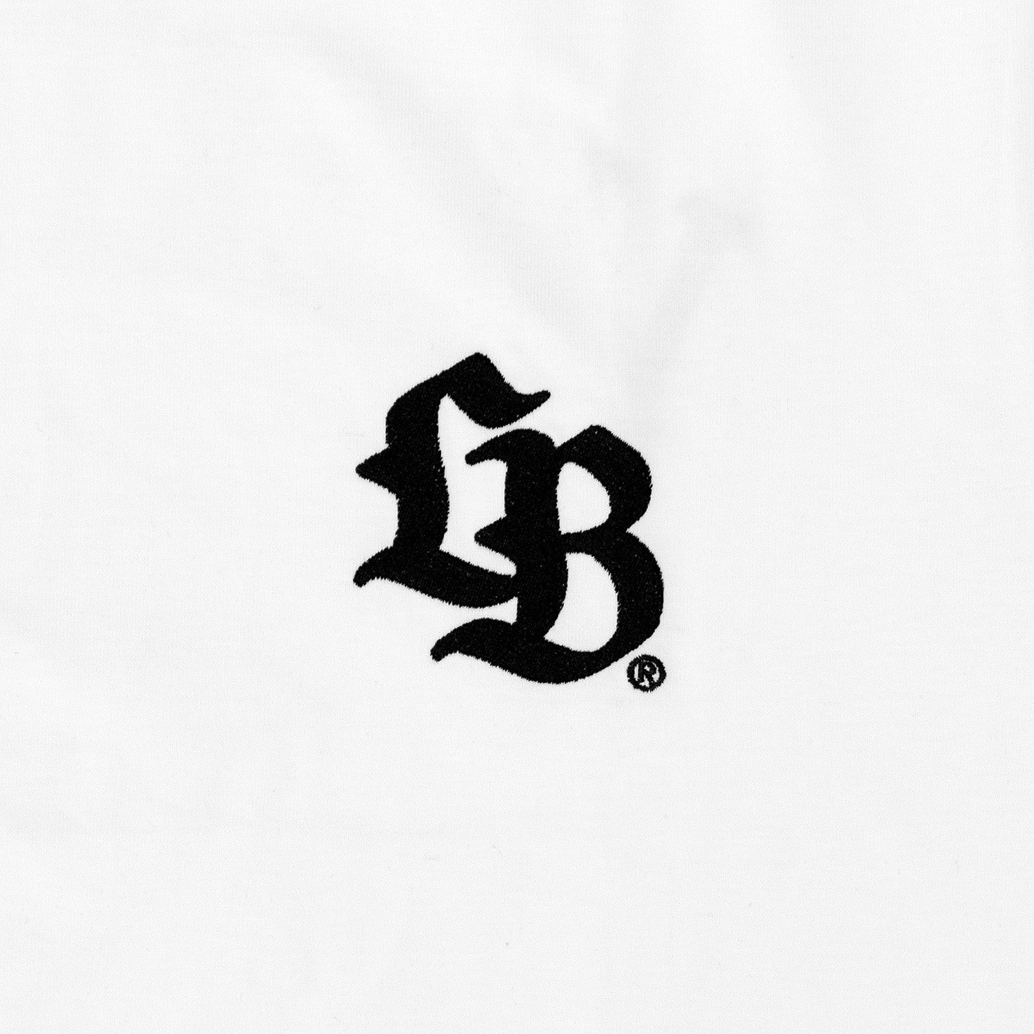 LB Thorn Logo Embroidery Tee White