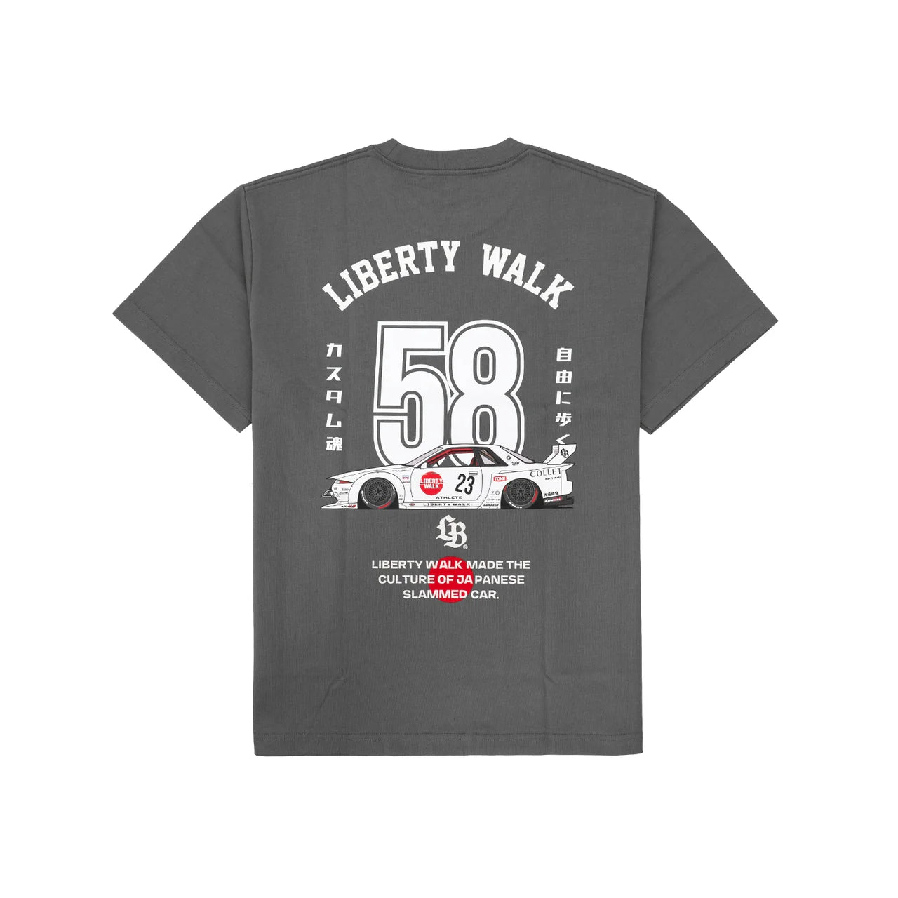 LB No.58 R32 Tee -  Grey