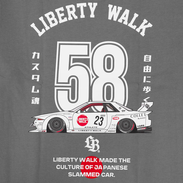 LB No.58 R32 Tee -  Grey