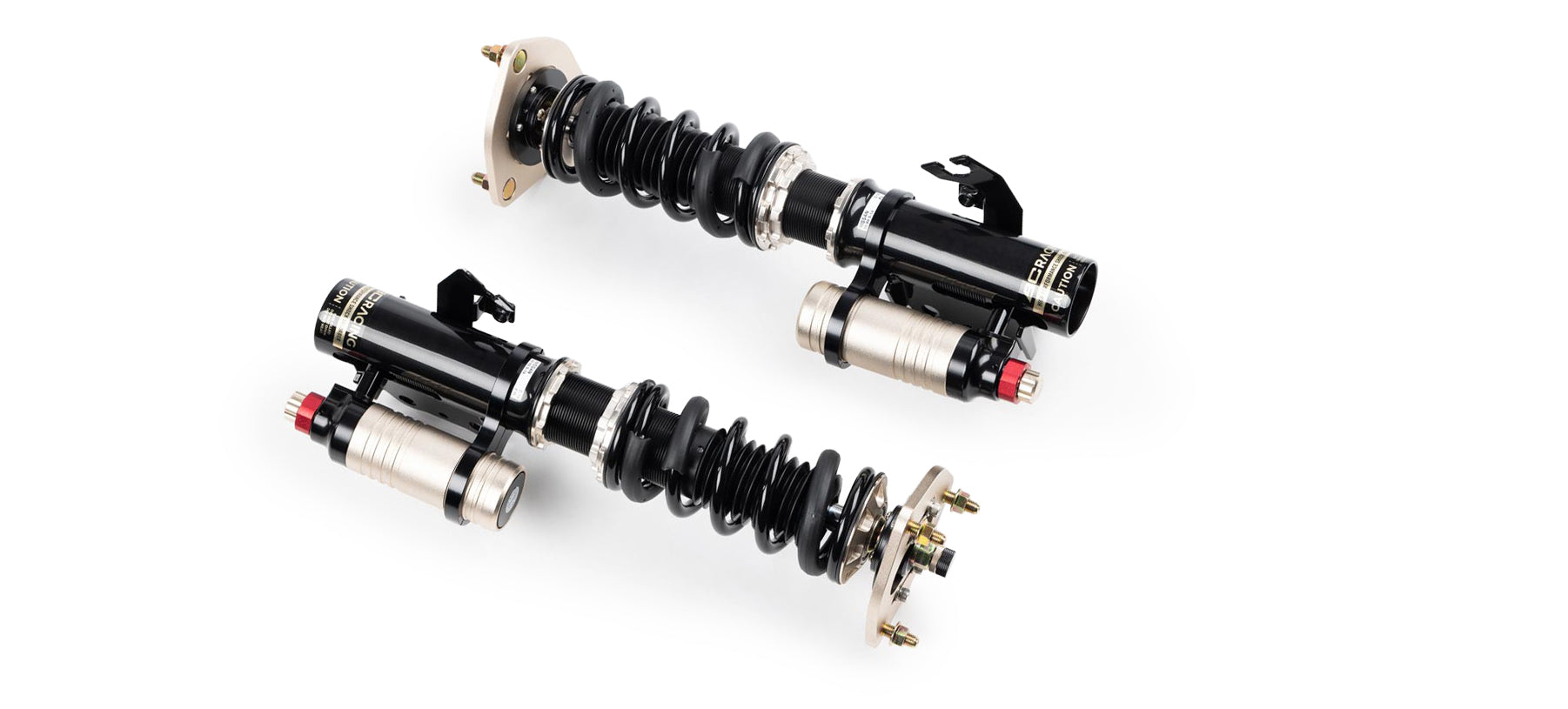 BC Racing ZX Series, BMW M3/M4 (5-BOLT) RWD F80/F82 6/12kg.mm Coilovers (I-68-ZX)