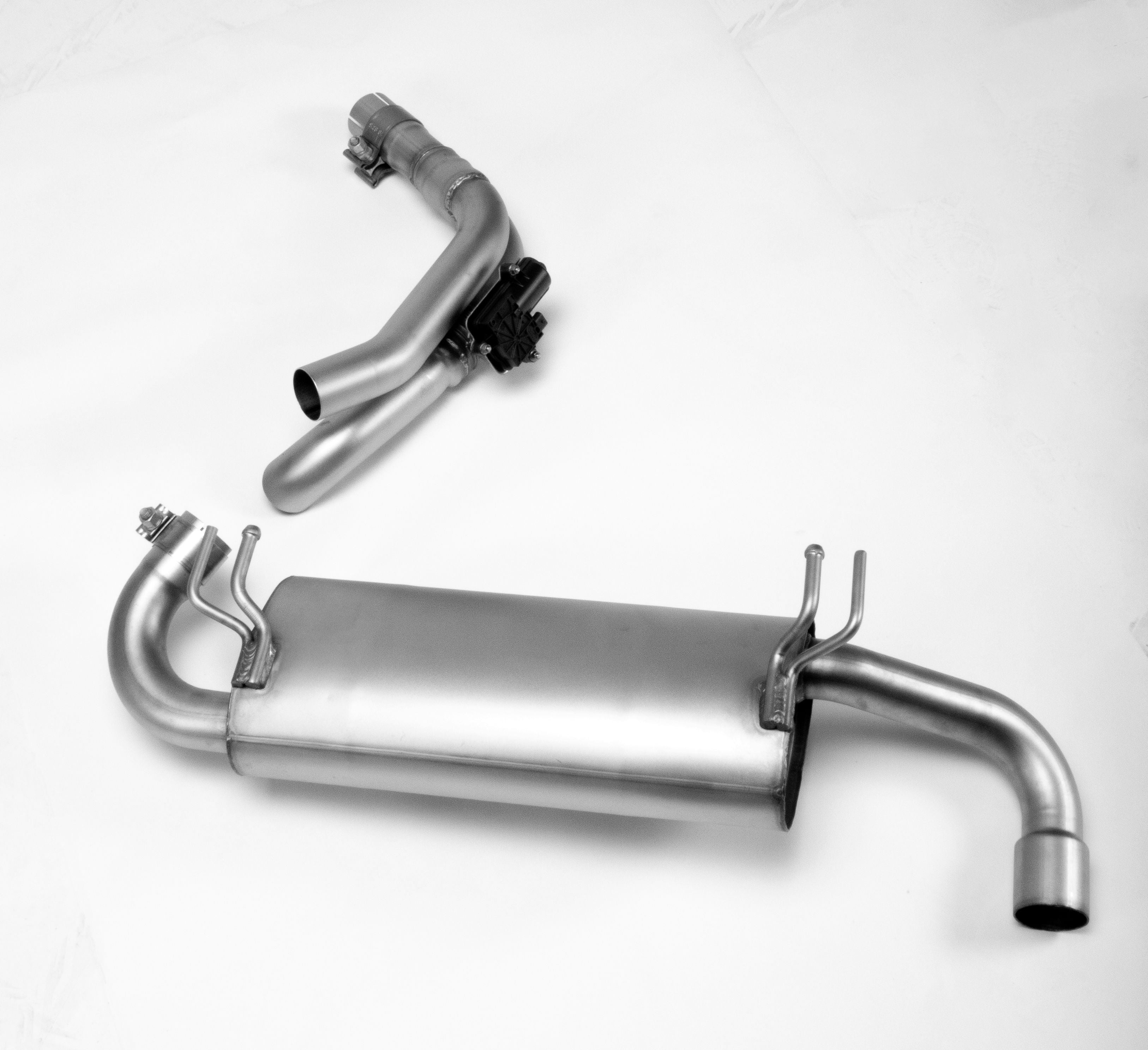 Sport Exhaust Bundle for Suzuki Jimny Connection Tube | GT Titanium Scotched Tip (#2)