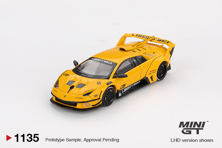 Mini GT - 1/64 Lamborghini Murcielago LB Silhoutte Works GT EVO YELLOW 2025