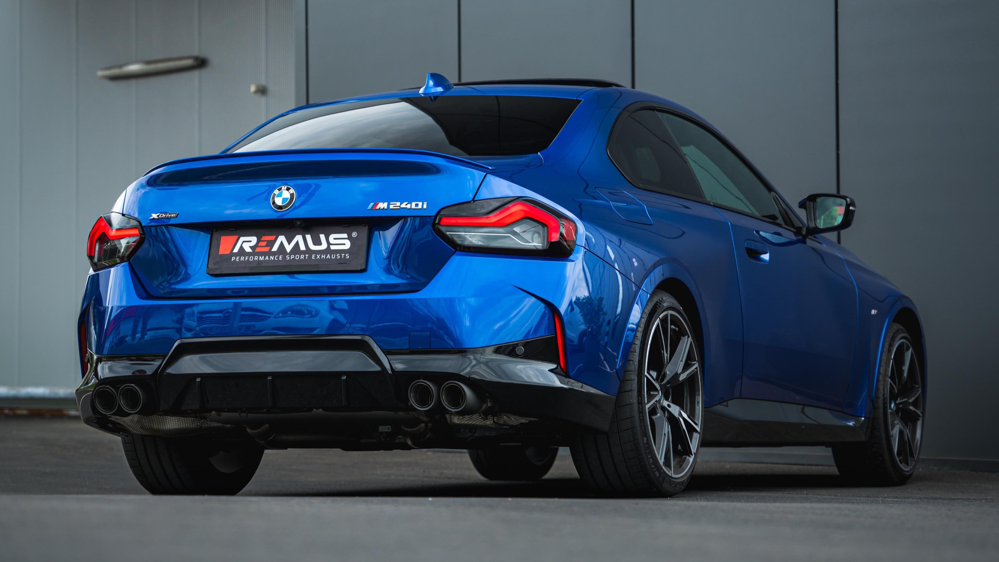 Sport Exhaust System for BMW G42 Coupe Racing Sport Silencer | 4x 84mm Full Carbon Tips