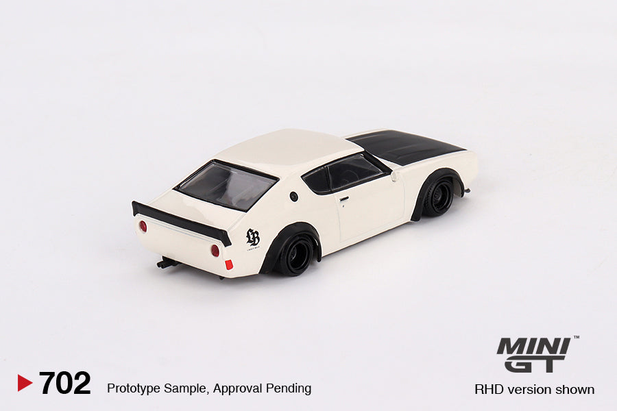 Mini GT - 1/64 LB?Works Nissan Skyline Kenmeri Liberty Walk (White)
