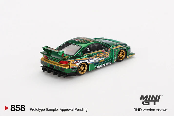MINI GT - 1/64  Nissan Silvia S15 FAUSTO Racing