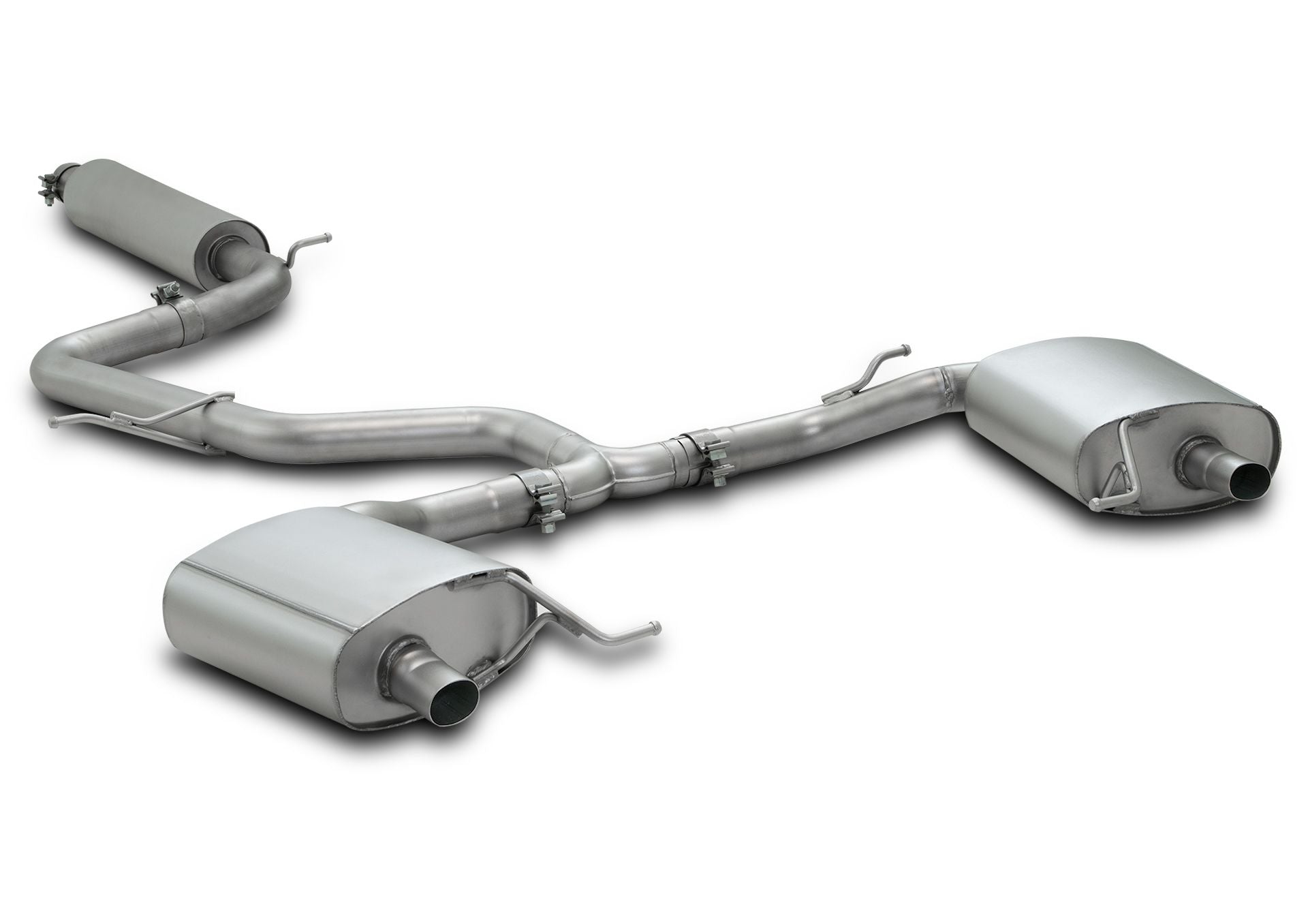 GPF-Back Exhaust System for SKODA Octavia IV RS (Type NX) Racing Non-Resonated