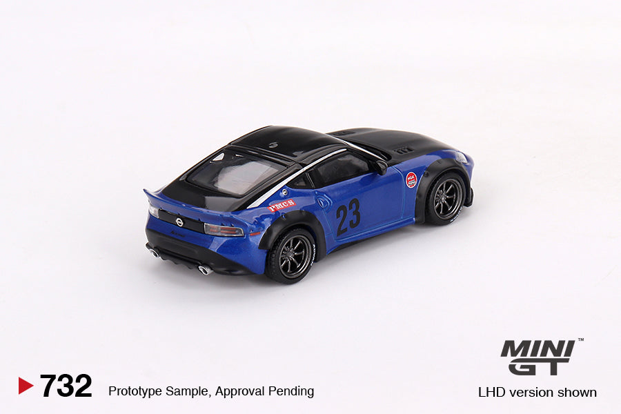 Mini GT - 1/64 LB?Nation Nissan 400Z (Serian Blue)