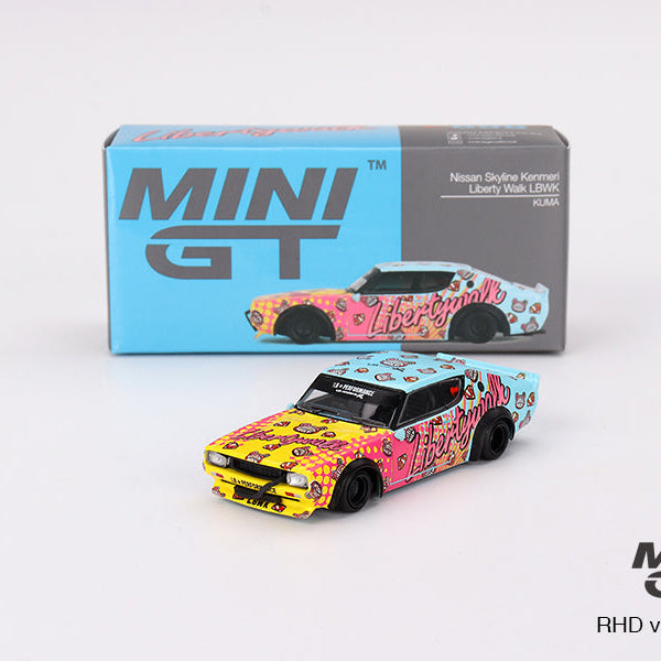 Mini GT - 1/64 LB?Works Nissan Skyline Kenmeri Liberty Walk (LBWK KUMA