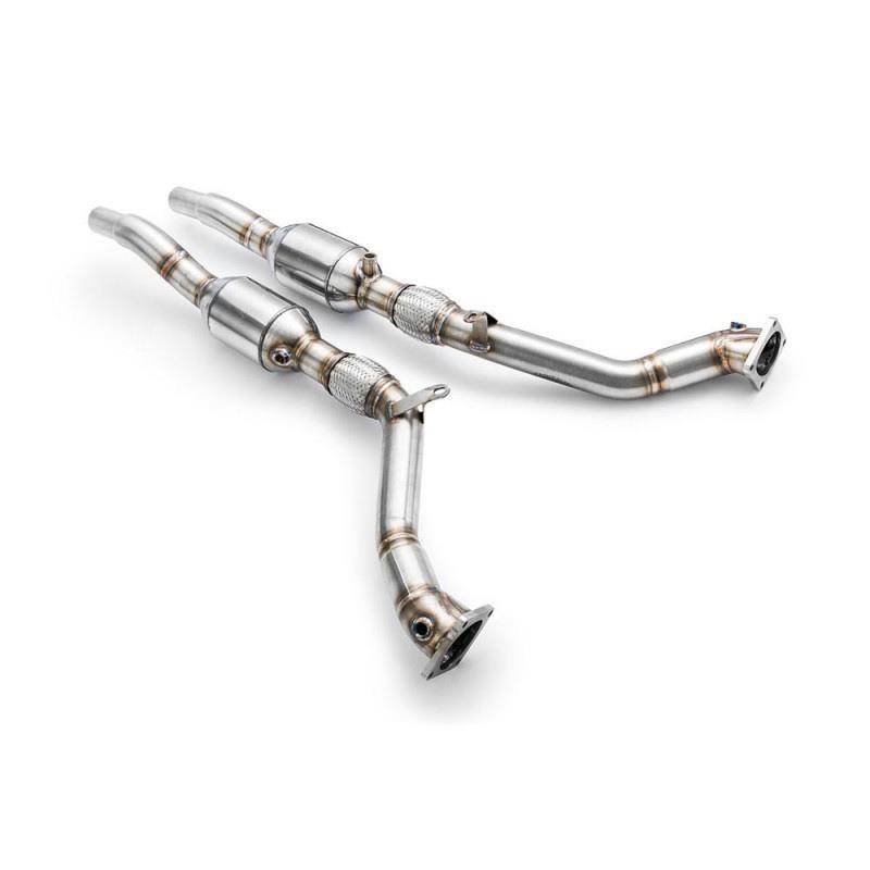 Audi A6 2.7 Biturbo 94+ Performance Downpipe 63.5mm