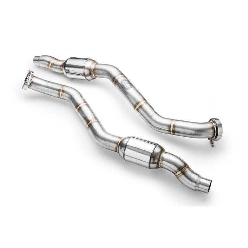 Audi S6 S7 RS6 RS7 4.0 TFSI 12-17 Cat Euro 3 + Downpipe 76mm