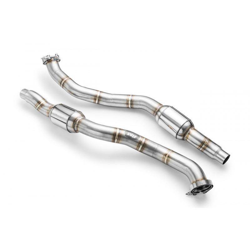 Audi S6 S7 RS6 RS7 4.0 TFSI 12-14 Cat Euro 4 + Downpipe 76mm
