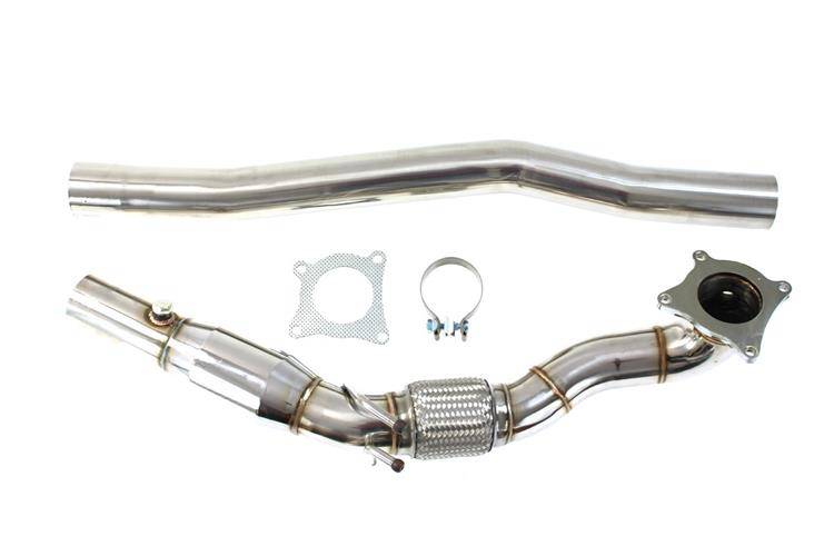 VW Golf VI R 1.8 2.0TFSI 08-13 200CPSI Cat Downpipe 76mm
