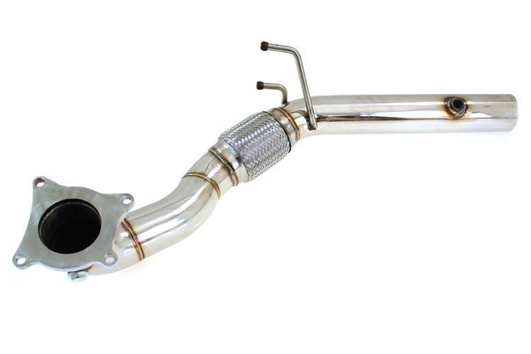 VW 6R Audi A3 S3 TTS 75-81 3" Downpipe Decat 76mm