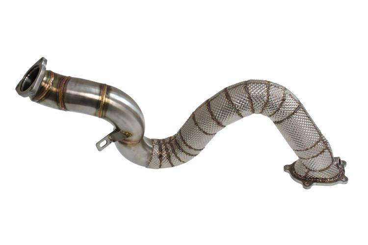 Audi RS6 C7 S6 4.0 TFSI V8 02+ Downpipe+Heat Shield 63mm V1