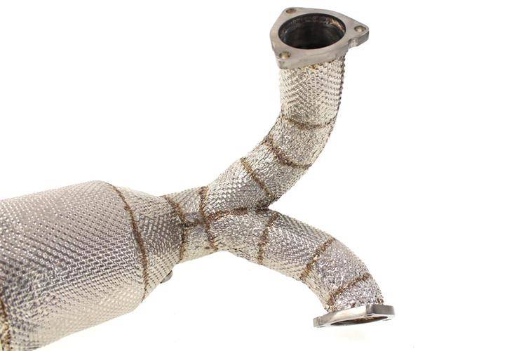 Audi S4 S5 B9 2.9TFSI 15-23 Downpipe+Heat Shield 63mm