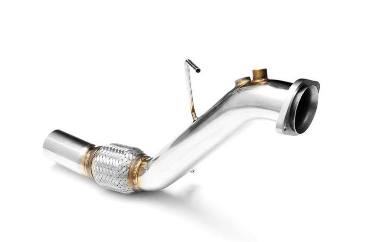 BMW E60 E61 525D 530D M57N 02-07 Euro IV Downpipe 63.5mm V1