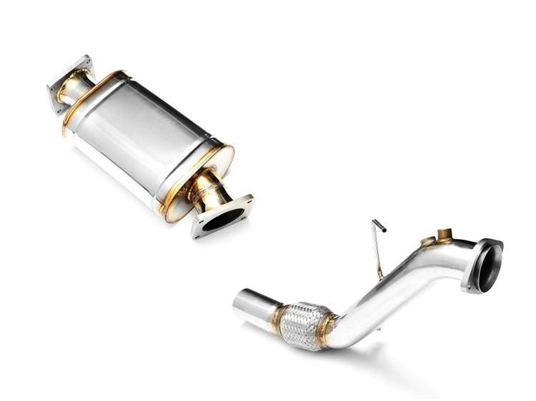 BMW E60 E61 525D 530D M57N 02-07 Euro IV Downpipe 63.5mm V2