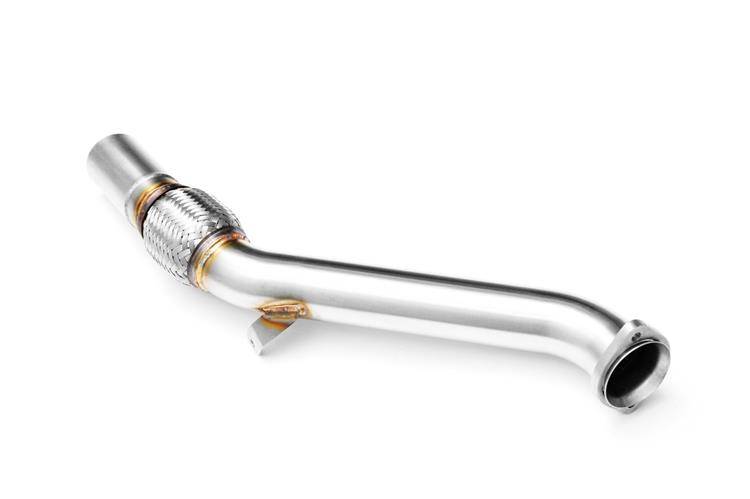BMW E60 E61 525D 530D M57N 03-10 Euro 3 Downpipe 63.5mm