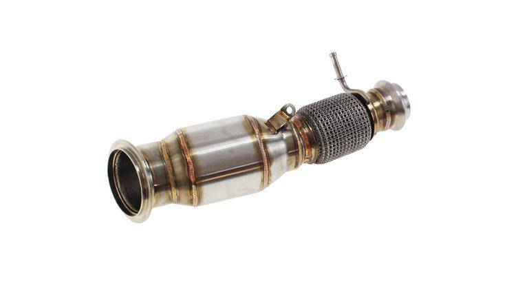 BMW F10 F11 F18Â 520i 528i 09-17 Prestatie Downpipe 86mm