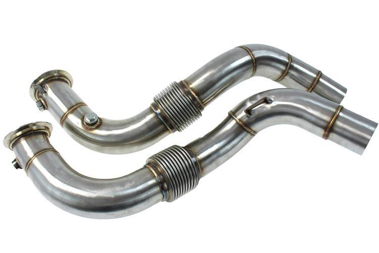 BMW F85 F86 X5M X6M 15-17 Performance Downpipe Decat 76mm